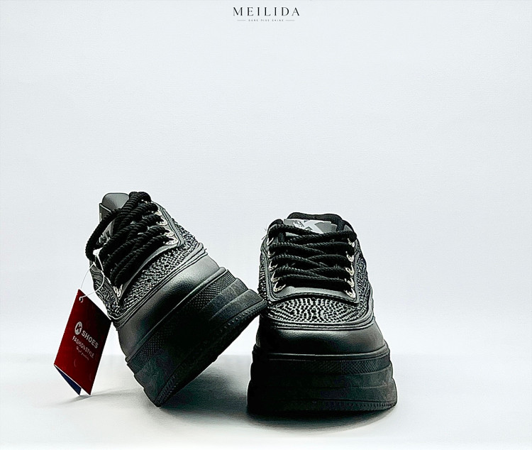 ونس کتونی وارداتی راحتی زنانه روزمره و پیاده روی نیوبالانس برند k shoes کد13312 رنگ مشکی